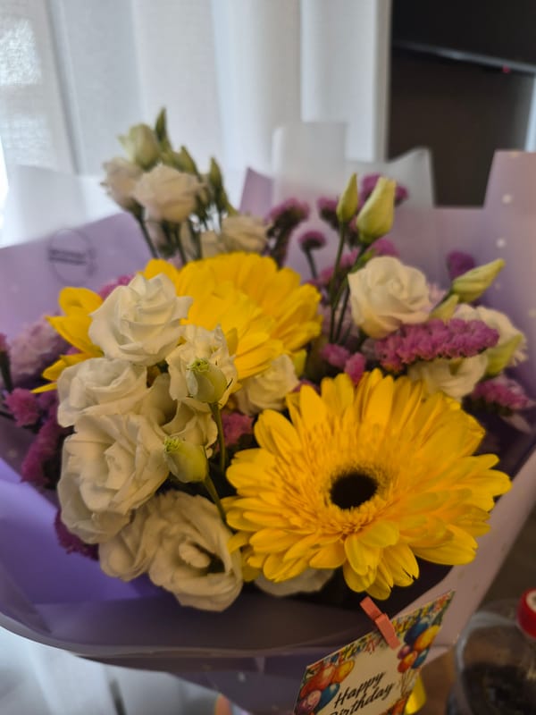 Birthday party with barbecue and cake celebrated in Chaikovsky