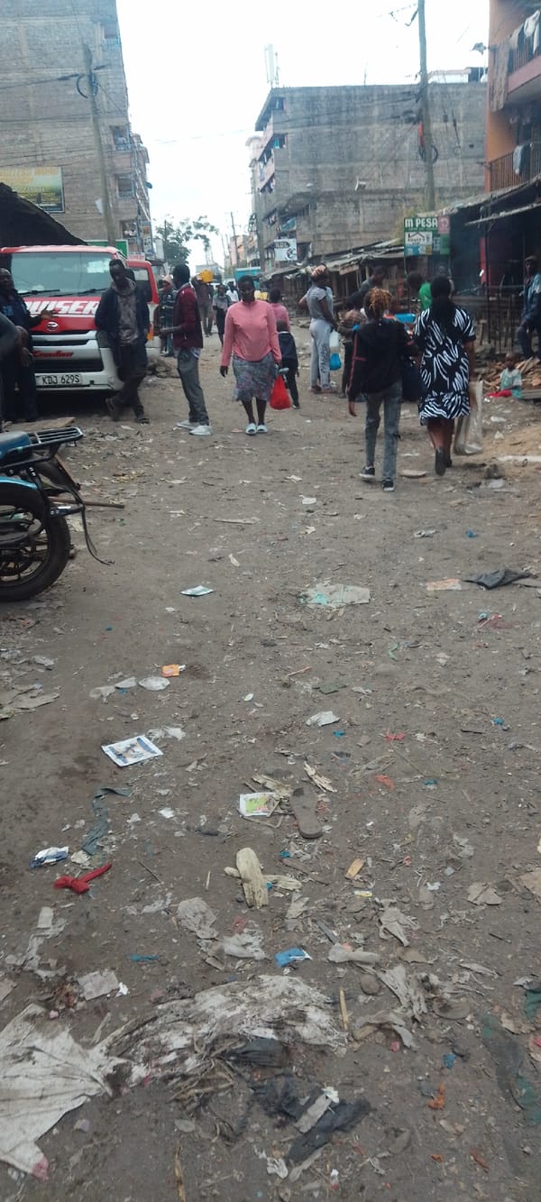 Morning street life documented across various Nairobi neighborhoods