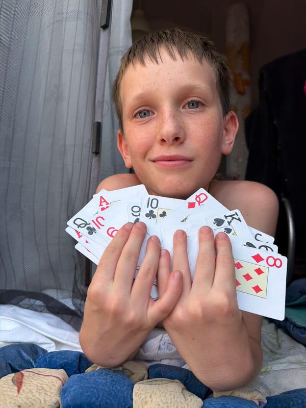 Card game afternoon in a cozy Боярка home