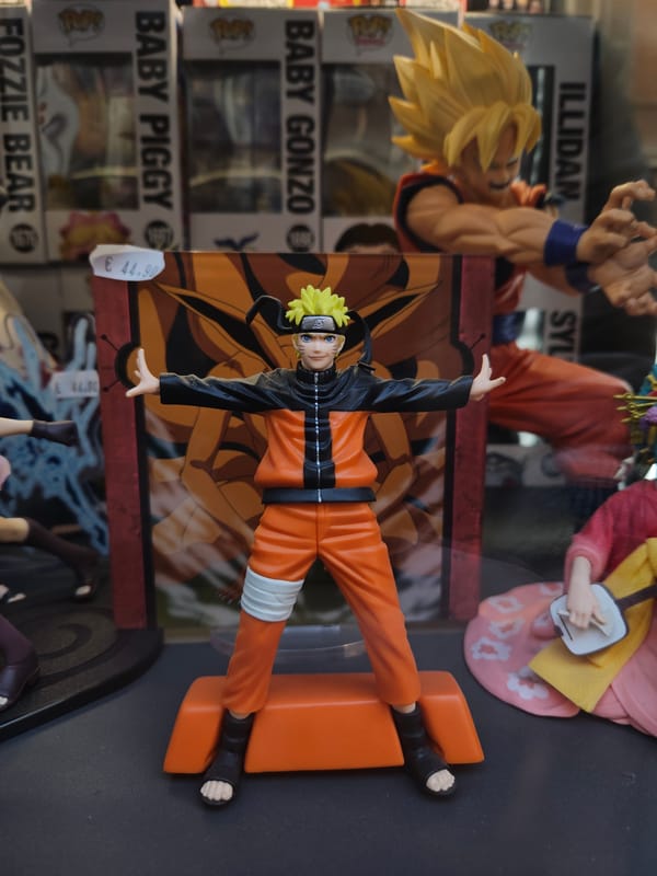 Anime figurines and Czech Ferrari spotted in Rome