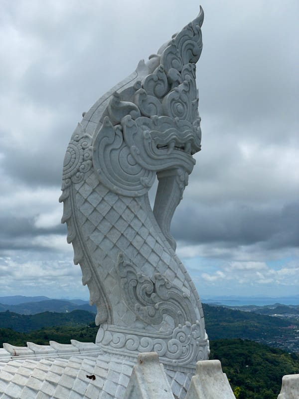 Early morning visit documented at Big Buddha Phuket