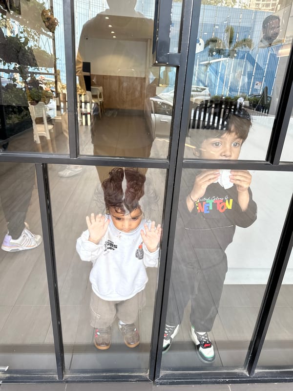 Morning scenes captured around Mumbai gelato shop