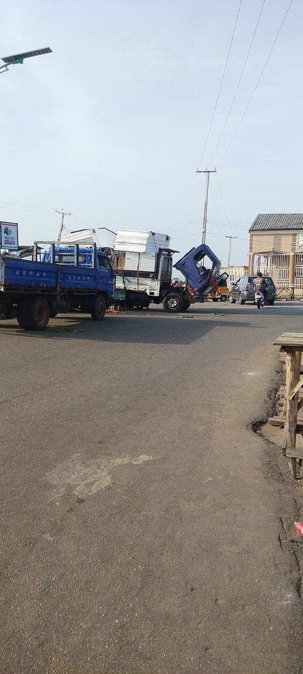 Morning market activity documented in Lokoja, Nigeria