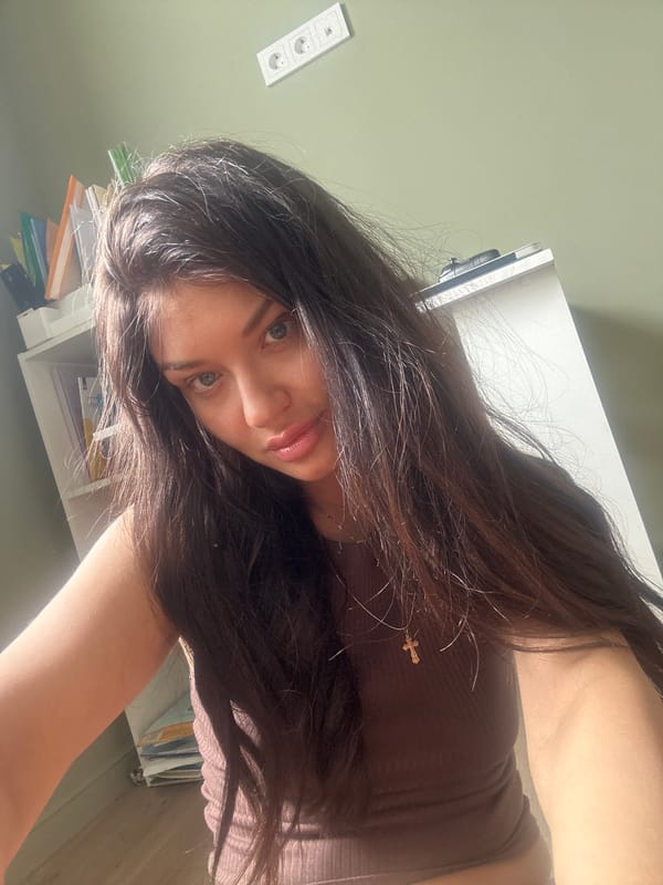 Portrait photograph captured in Khimki from unusual overhead angle