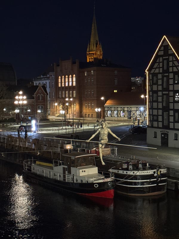 Conference and city exploration documented in Bydgoszcz, Poland