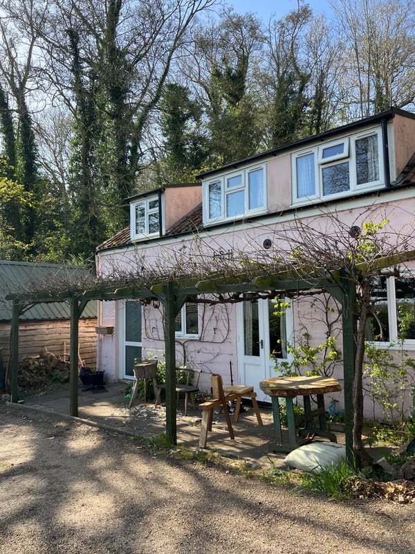 Rural East Suffolk home and garden documented Wednesday afternoon