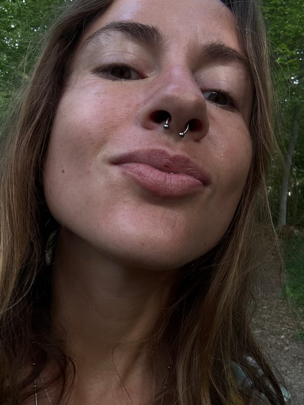Low-angle outdoor portrait series shot in quick succession