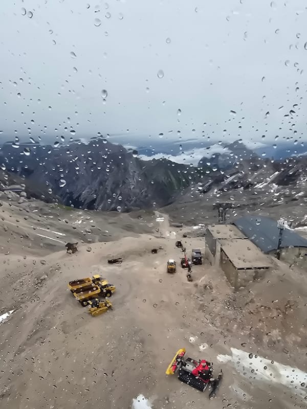 Zugspitze day trip: mountain views, construction, and sweet snacks