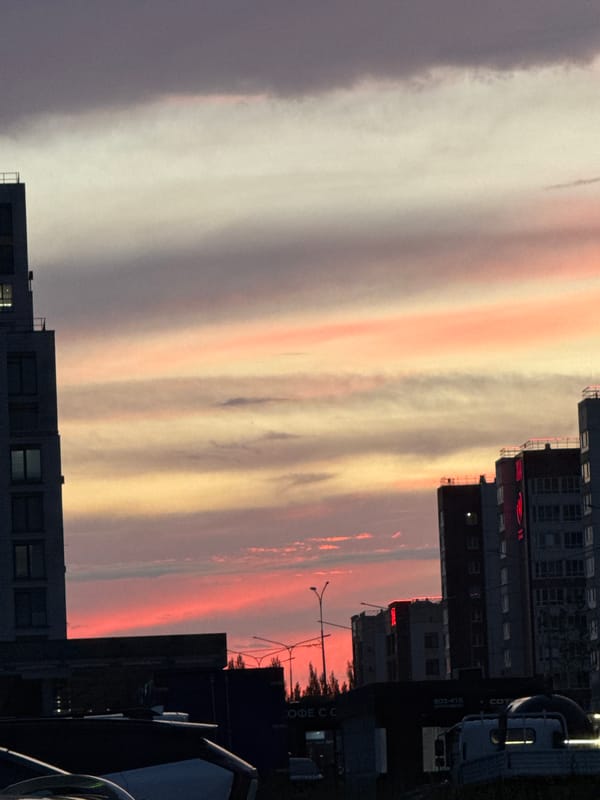 Evening stroll through modern Barnaul's residential districts and amenities