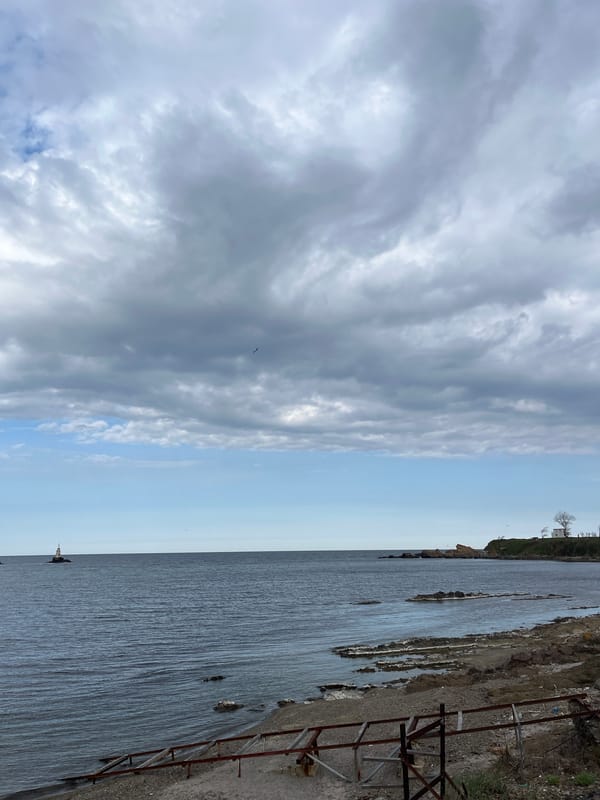 Spring day scenes documented in coastal Ahtopol, Bulgaria