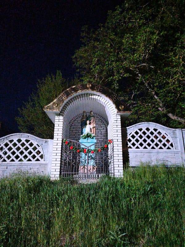 Evening scenes captured in Ukrainian village of Yemelivka