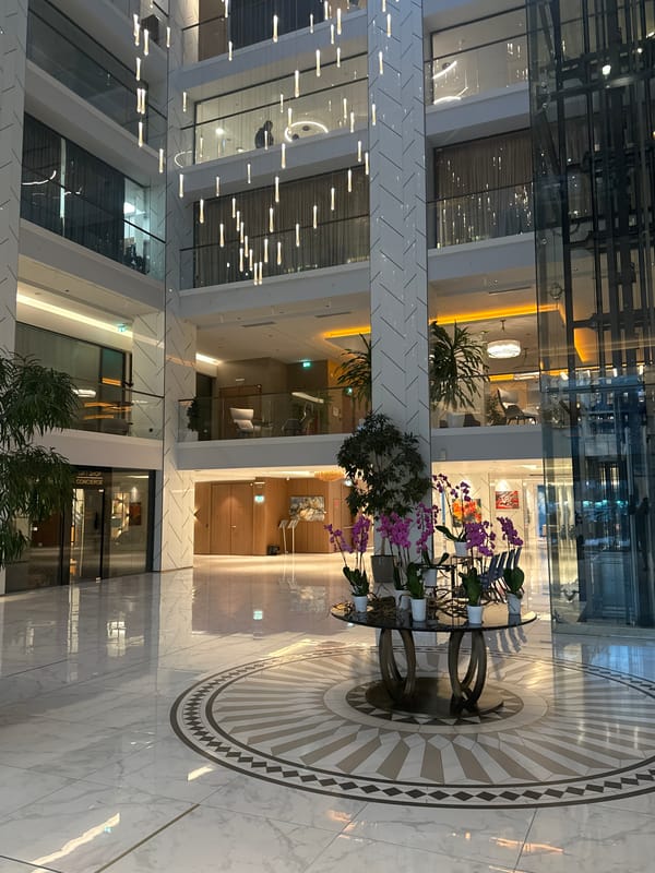 Modern Sofia building interior extensively documented by single witness