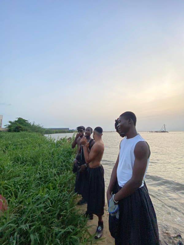 Evening life documented across two Nigerian towns