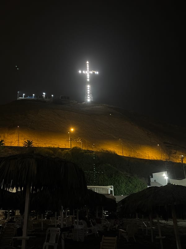 Evening activities documented across Chorrillos, Peru including end-of-summer celebration