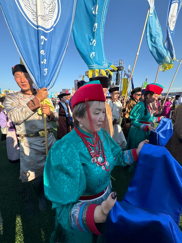 Traditional Buryat cultural celebration fills Ulan-Ude stadium