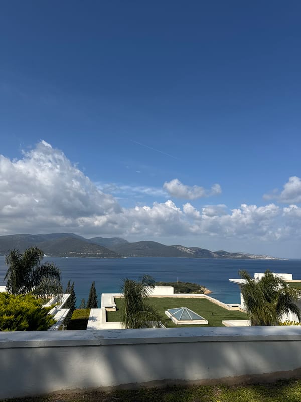 Panoramic coastal view captured from elevated position in Bodrum