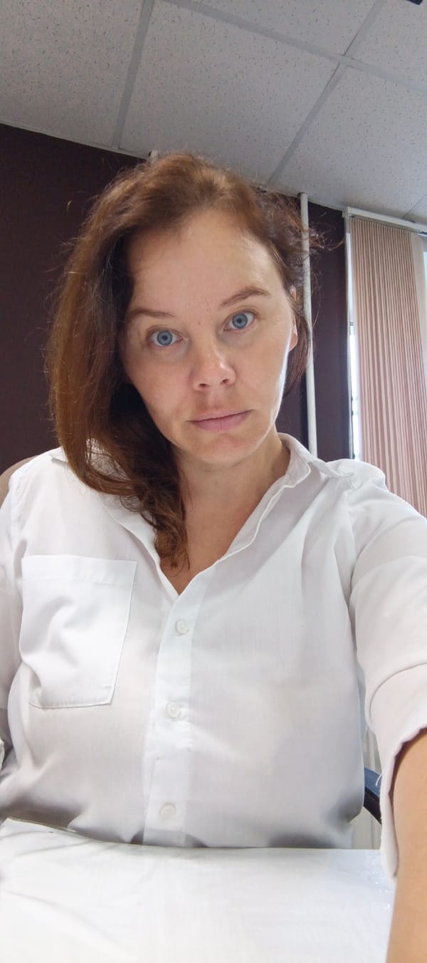 Office selfies and candid poses in Chaikovsky, Russia