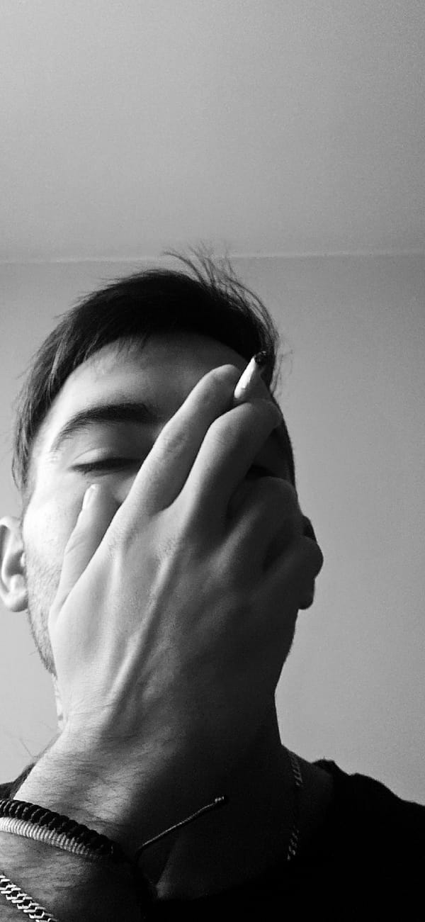 Early morning intimate moments captured in black and white in Plovdiv