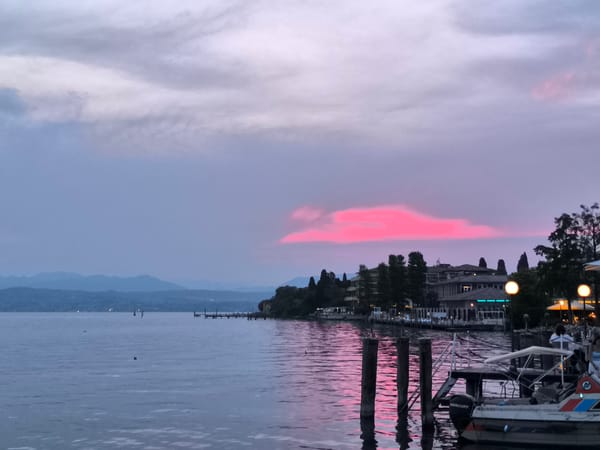 Evening stroll through Sirmione's castle, streets, and lakeshore