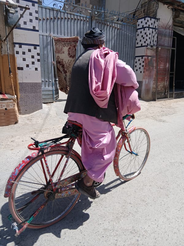 Morning street life documented in Quetta, Pakistan
