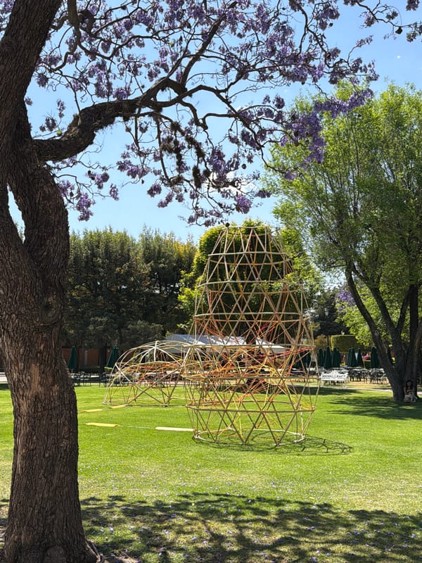 Evening documentation of public spaces in San Andrés Cholula