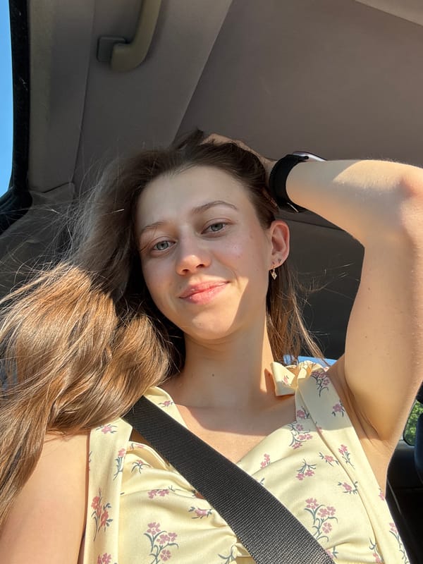 Roadside selfie moment near Wörth am Main, Germany