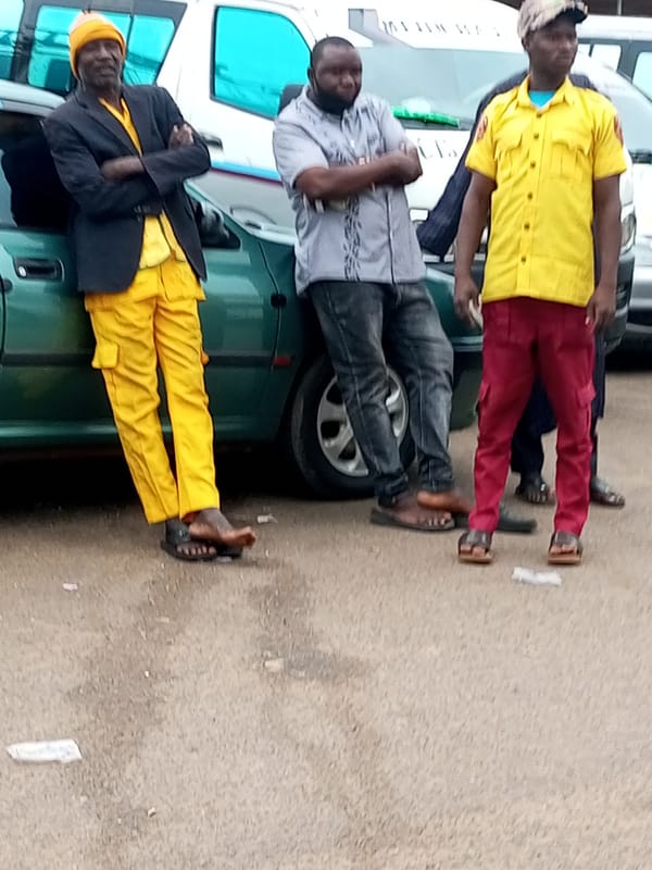 Morning activity at Gombe transport terminal and markets