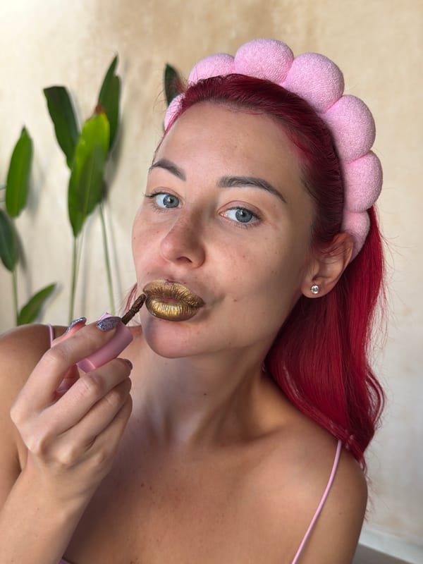 Poolside glam and a French Bulldog at a Kuta resort