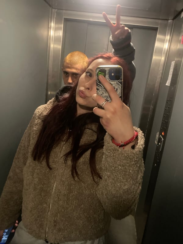 Couple Takes Late-Night Elevator Selfie in Pernik, Bulgaria