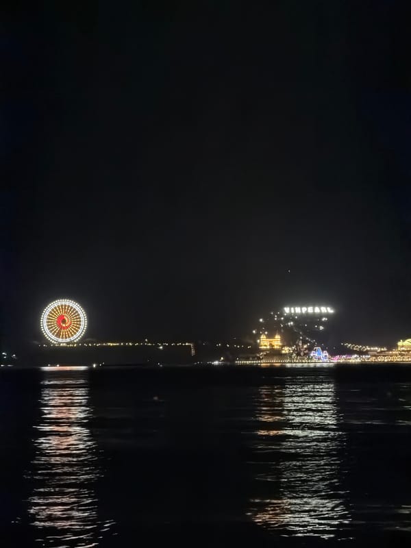 Nighttime coastal scenes documented across Nha Trang Ward, Vietnam