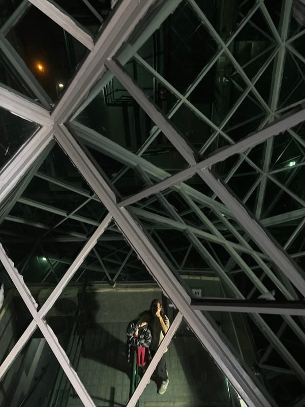 Modern geometric architecture documented in Podgorica, Montenegro