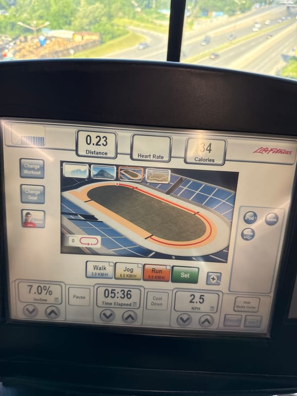 Gym workout overlooking Sofia highway captured in brief session
