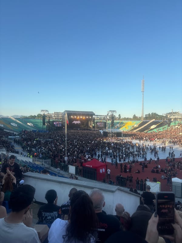 Anthrax draws packed crowd at Sofia outdoor concert