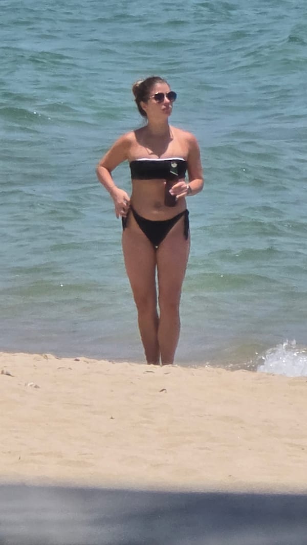 Woman spotted on Nha Trang beach early morning