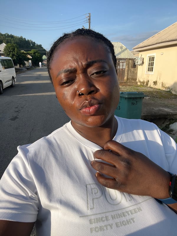 Abuja neighborhood wakes up on a June morning