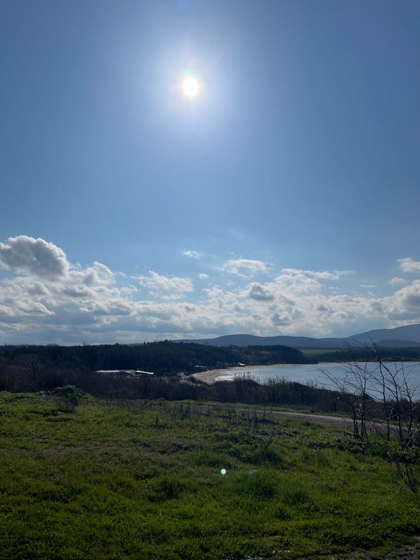 Coastal scenes documented in Ahtopol, Bulgaria