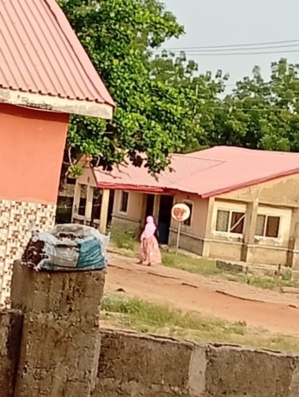 Morning street activity captured in unidentified residential area
