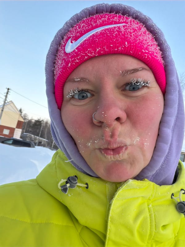 Winter life documented in frigid Chaikovsky, Russia