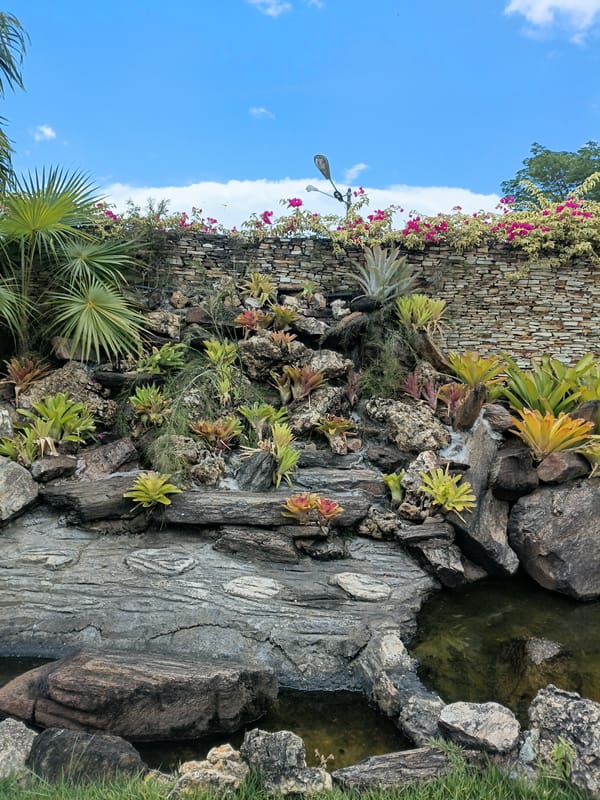 Resort grounds documented in Vallecito, Venezuela recreational facility tour