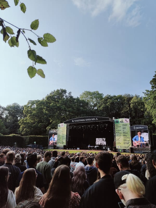 Live concert draws big crowd at Hamburg's Stadtpark Open Air