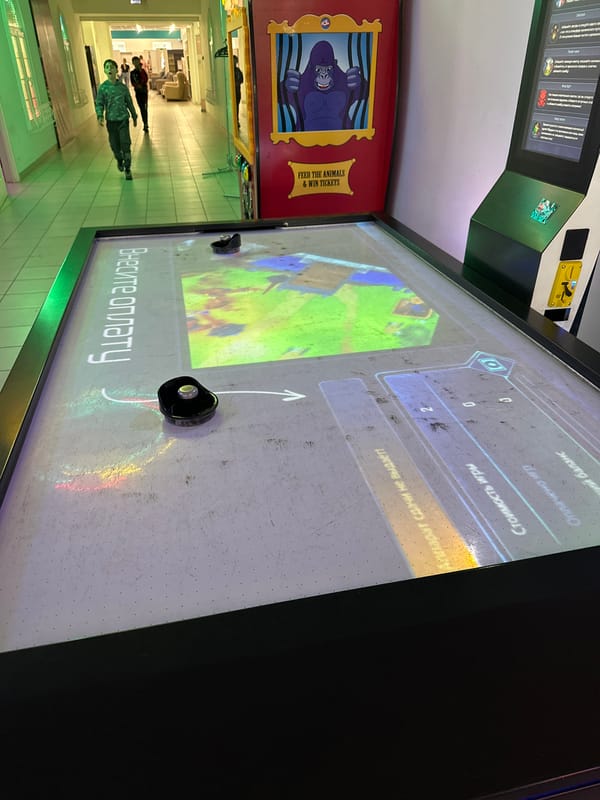 Arcade games, candy, and a full meal in Orsk