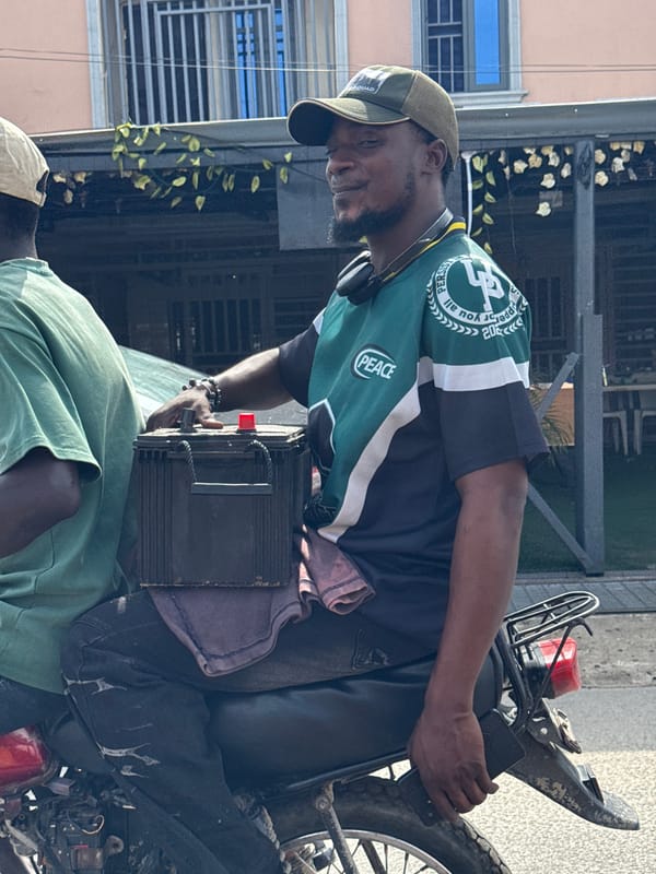 Daily life scenes captured in Ado, Nigeria