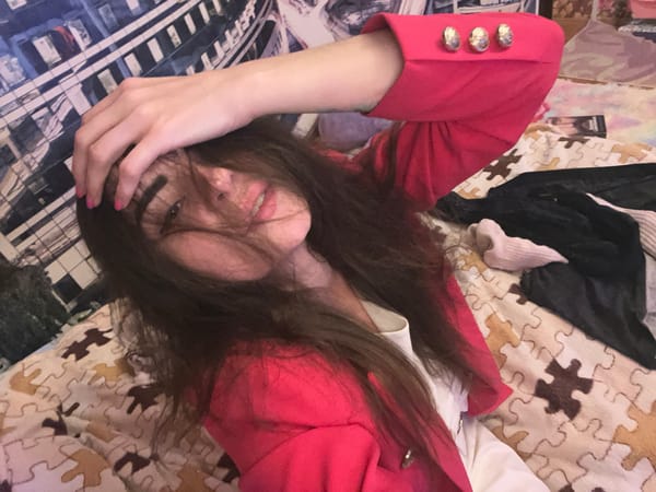 Evening selfies and cozy LED-lit bedroom vibes in rural Russia