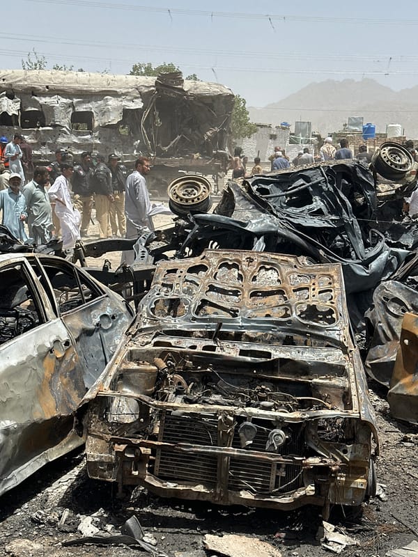 Multiple vehicles damaged in Quetta City incident