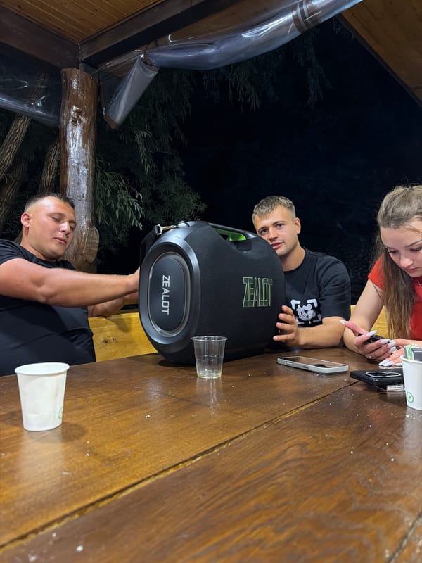 Casual evening hangout in Strășeni, Moldova