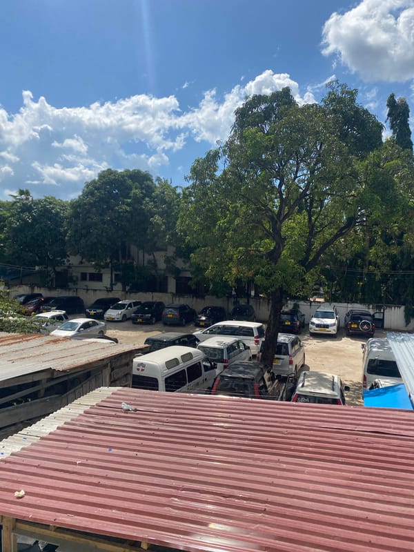 A medical school morning in Dar es Salaam