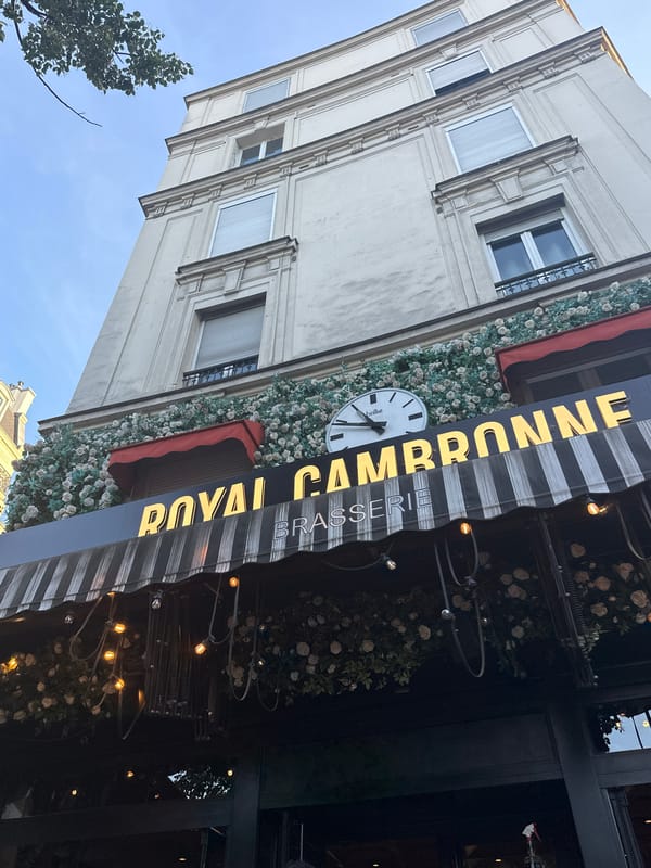 Evening at Royal Cambronne with football on the terrace