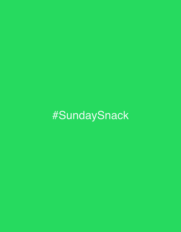 Sunday snack hashtag displayed in Gyumri
