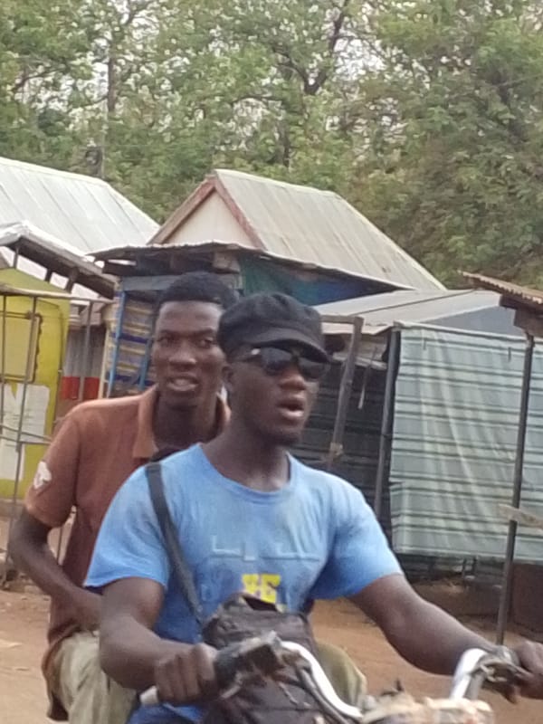 Street scenes captured in Tamale, Ghana show daily life