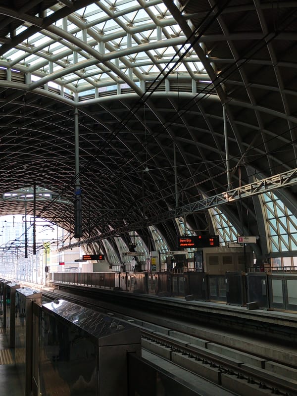 Morning commute scenes documented at Dhaka MRT stations